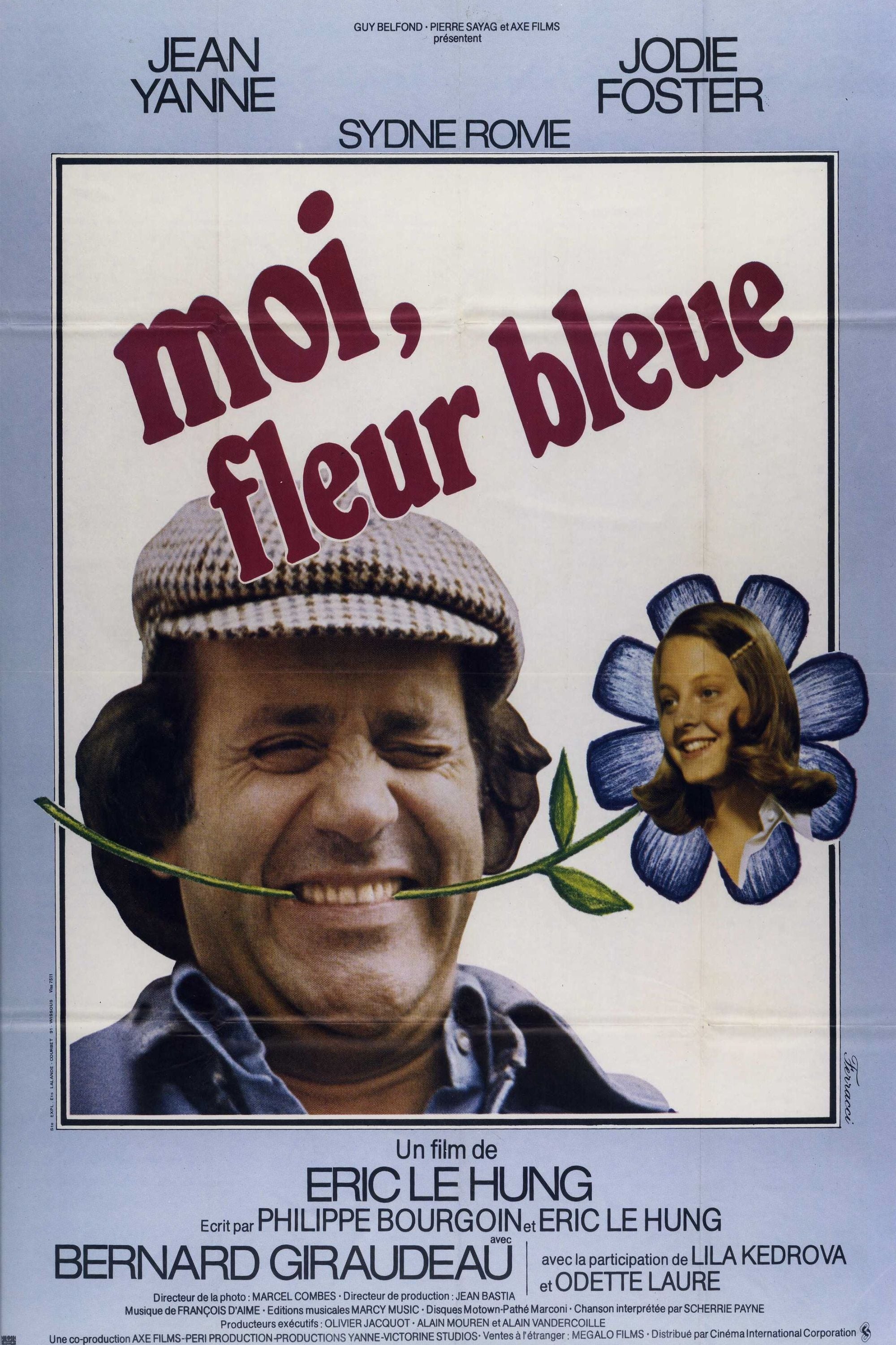 Постер Moi, fleur bleue